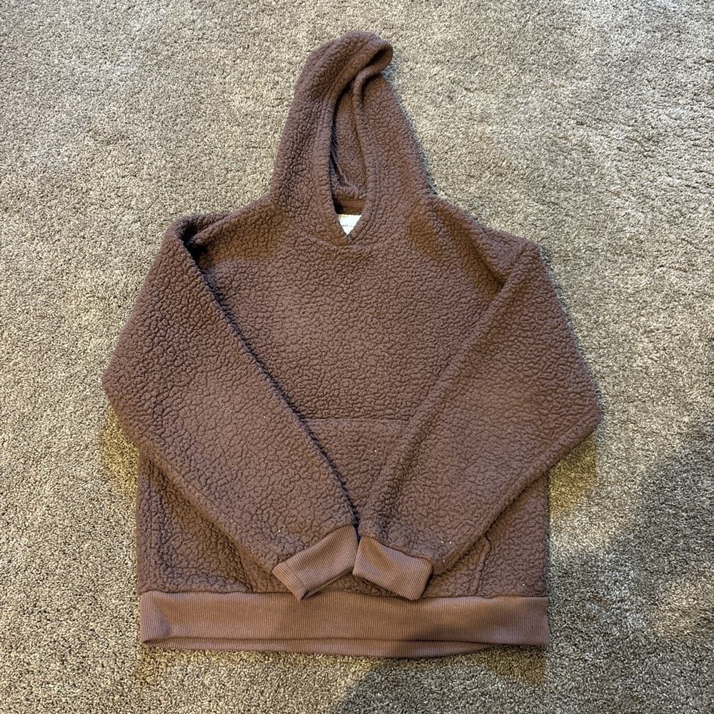 American Eagle Sherpa Jacket fleece small